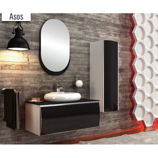 ASOS /  SAMİR BANYO DOLABI GOLD SERİSİ