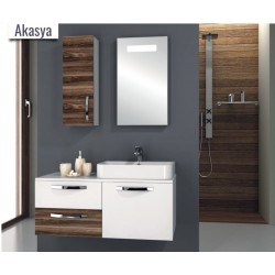 AKASYA/  SAMİR BANYO DOLABI GOLD SERİSİ 