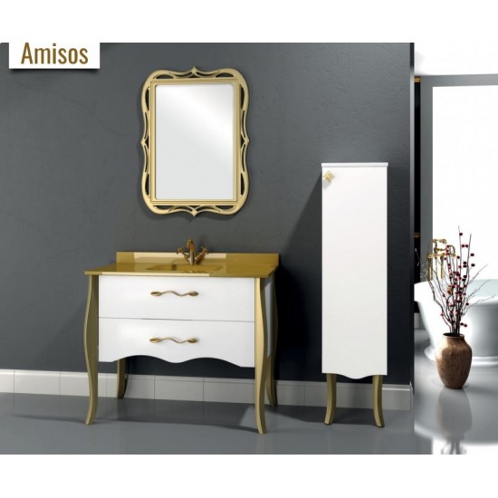 AMİSOS /  SAMİR BANYO DOLABI GOLD SERİSİ